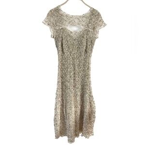 Boho Lace Dress With Slip